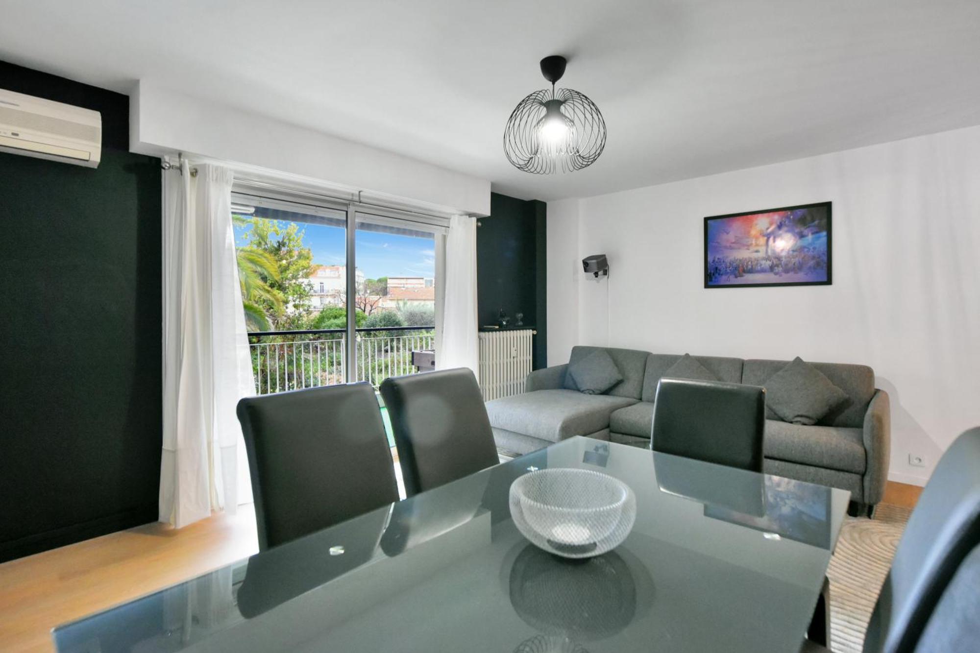 Le Sun Valley - Videoprojecteur Et Terrasse Zen Канни Екстер'єр фото